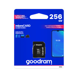 Karta microSD 256GB z adapterem SD