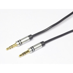 kabel Jack 3.5 wtyk - 3.5 wtyk stereo  0,5m SLIM VITALCO JKJ33
