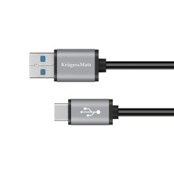 kabel USB typ C wtyk - USB 3.0 wtyk 1m Kruger&Matz