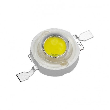 dioda LED mocy 1W zielona (520nm) 70lm