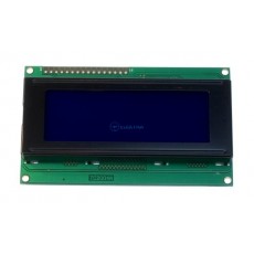 wyświetlacz LCD 4x20 z podświetleniem niebieski negatyw