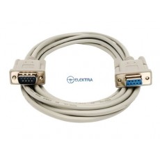 kabel DB9 wtyk - DB9 gniazdo 3m	