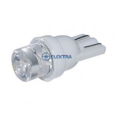 LED T10 (R10) W5W 12V LED stożek biała zimna PARA (2sztuki)