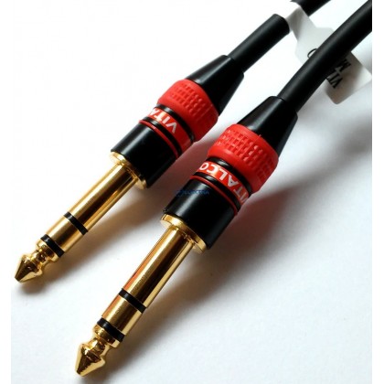 kabel Jack 6,3 wtyk - 6,3 wtyk stereo 3m Vitalco MK63