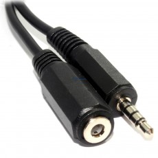 kabel Jack 3.5 wtyk - 3.5 gniazdo 4-polowe stereo+mikrofon VITALCO