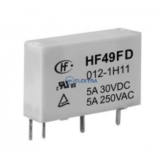 przekaźnik 12VDC,  5A, SPST, HF49FD-012-1H11F