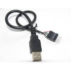 wtyk USB A z przewodem 30cm i złączem BLS męskim 5p FTDI