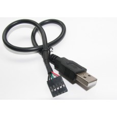 wtyk USB A z przewodem 30cm i złączem BLS żeńskim 5p FTDI	