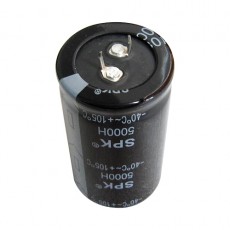 kondensator el.   150uF/400V 105st.C 26x30mm raster10mm